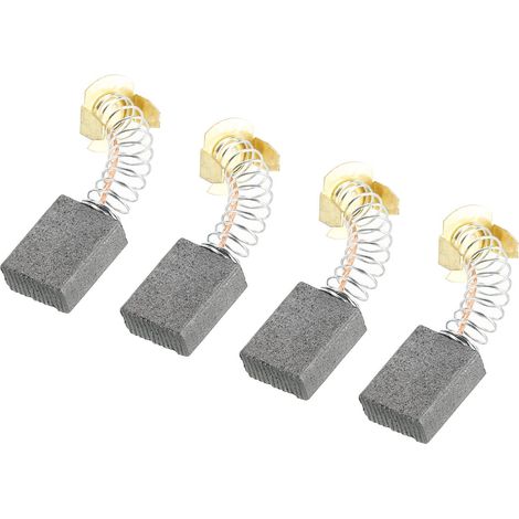 Carbone Brosses 16x13x6mm pour Électrique Moteurs Alimentation Outil Meuleuse Angulaire Table Scie Rechange Pièce Réparation, 4 pcs (1/5)