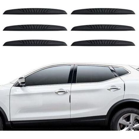 Protection De Portiere - PVC Flexible - Pour Voiture - Auto-Adhesif - Anti-Rayure - Lot De 6 (1/4)