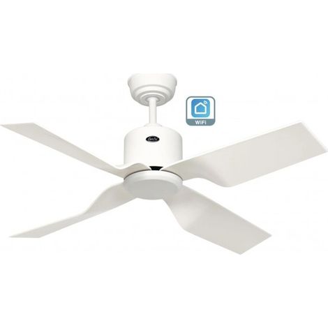 CasaFan Ventilatore da soffitto 410263 Eco Ventos IP44 102 Bianco con WIFI (1/5)