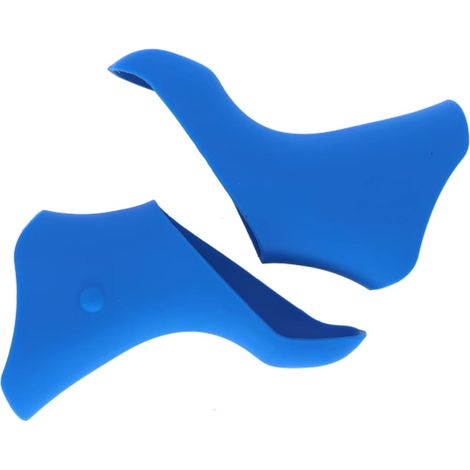 Funda para palanca de cambios de bicicleta, funda de silicona para freno de bicicleta de carretera para ST-5600 5601 5603 6600 6601 6603 Suave Fácil de limpiar Azul (1/5)