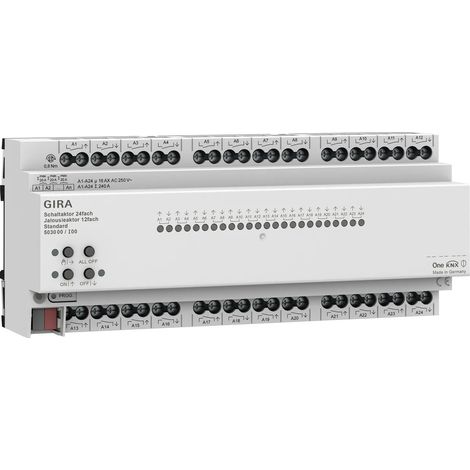 Gira Schalt Jalousieaktor 24f 12f 16 A 503000