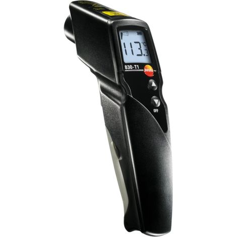 Termometro infrarossi laser ottica 10:1 testo 830-t1 0560 8311 (1/4)