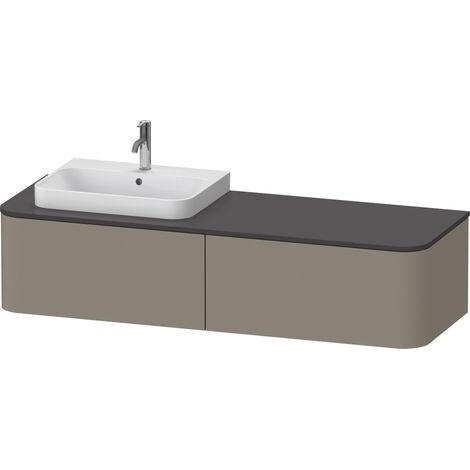 Duravit Happy D.2 Plus Konsolenwaschtischunterbau wandhängend,