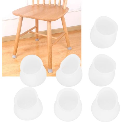 36-teiliges Set Silikon-Beinschoner, Silikon-Beinschoner für Sitzmöbel, kratzfeste und stoßdämpfende Schutzhülle (1/5)