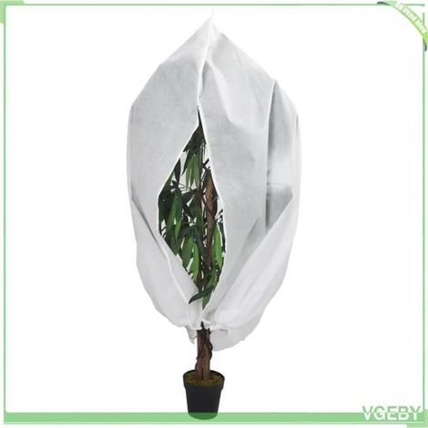 Housses de protection pour plantes - FAFEICY - 364868 - Tissu non tissé 1,2 x 1,8 m - Cordon de serrage - Fermeture éclair (1/5)