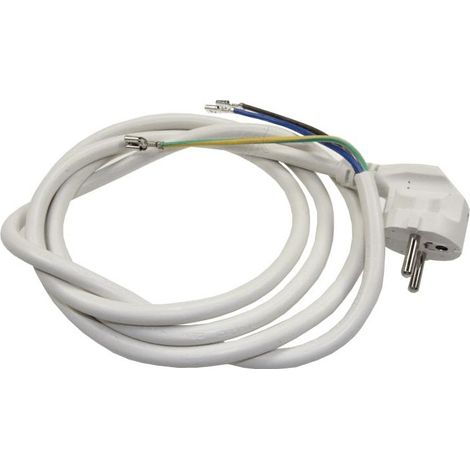 Cable alimentation d'origine (C00480456, C00095999) Sèche-linge 2I MARCHI, ARISTON HOTPOINT, BLUESKY, BRANDT,, PROLINE, WHIRLPOOL