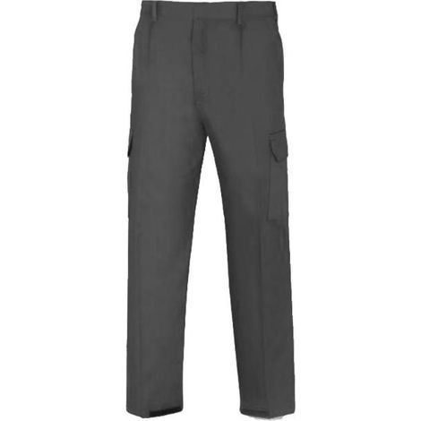 VESIN pantalon tergal gris talla 64 , Pantalón para trabajo e industria Talla 64 Cierre con cremallera Goma en la parte trasera de la cintura 2 bolsillos delanteros