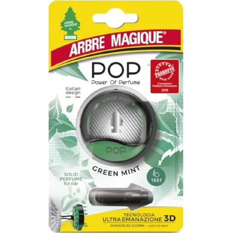 Arbre Magique Pop Deodorante Car Profumation Green Mint Verde (1/2)