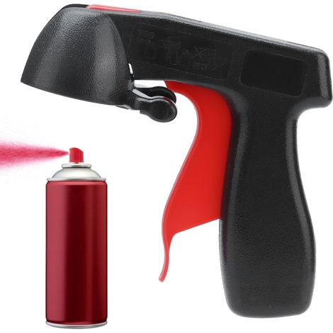 Poignée de peinture en aérosol, pistolet à peinture, pistolet à peinture manuel en plastique, peinture auxiliaire, covering de voiture, peinture au pistolet (1/5)