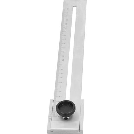 Règle de traçage parallèle en acier au carbone pour bois 250mm, outil de mesure précis (1/5)