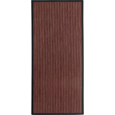 Tapis Multi-usage en PVC Tressé Antidérapant pour Cuisine et Salon, Prune, 50 x 110 cm - PANGIVO