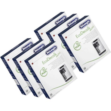 Ersatzteil - Set 6 Mini-Entkalkern (2 x 100 ml) pro Paket EcoDecalk - - DELONGHI, SIMAC