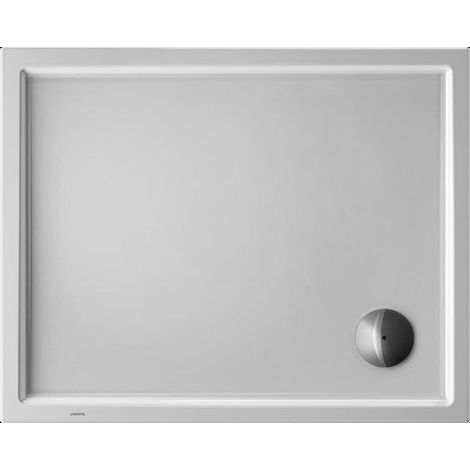 Receveur de douche rectangulaire STARCK SLIMLINEavec antidérapant 1000x800x50mm blanc