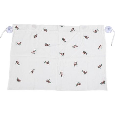 Pare-soleil de voiture en coton à motif floral, protection UV pour vitres latérales, idéal pour les enfants et les animaux, pliable et universel. (1/5)