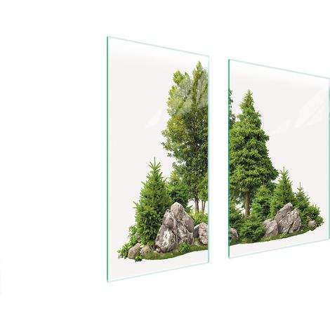 GLASSCHUTZPLATTE BOARD 75x52 TREE (1/5)