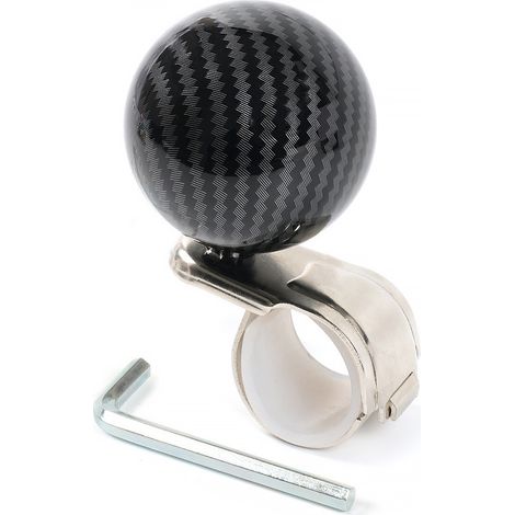rotule de direction assistée pour volant de voiture, roulement multifonctionnel, rotule réduisant l'effort de direction - rotule en fibre de carbone (1/4)