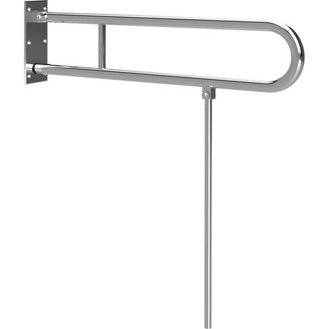 Sapho - Maniglia pieghevole, destra, acciaio inox XH523 (1/4)