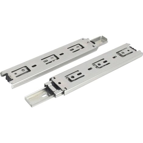 2 pièces. 200mm de longueur 45mm Breit Kugelgelagert Gleitschiene Schrank Schubladen Läufer (1/2)