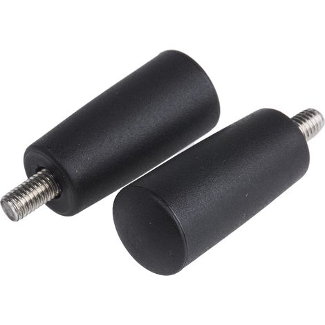 Levier biseauté RS PRO, Poignée conique, filetage M8, Mâle L. 10mm ( Prix pour Paquet de 10 )