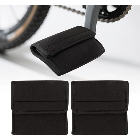 Pedalüberzüge für Fahrräder, Transportschutz für Falträder: Neopren-Pedalüberzüge schützen vor Kratzern und Abnutzung beim Transport von Falträdern und Heimtrainern. (1/5)