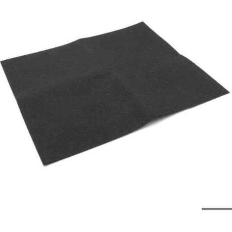 Filtre à Charbon Actif - 50 x 40 cm - Pour Hotte de Cuisine - Noir - 1 Pièce (1/4)