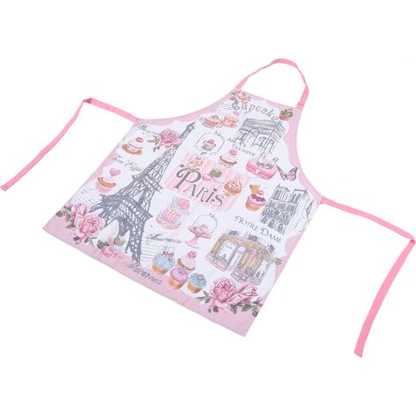 Tablier de cuisine unisexe sans manches à imprimé dessin animé, idéal pour la cuisine et la pâtisserie - Type 2 (1/5)