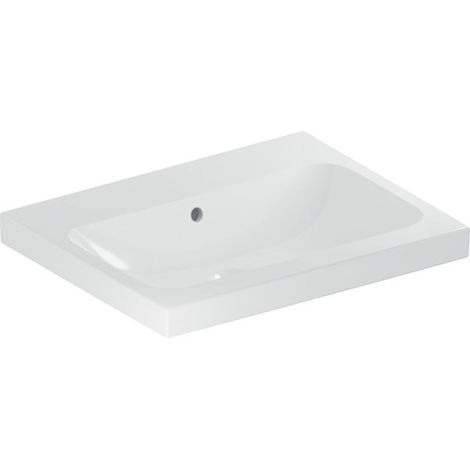 Geberit iCon Light lavabo, 60 cm x 48 cm, sans trou pour (1/3)