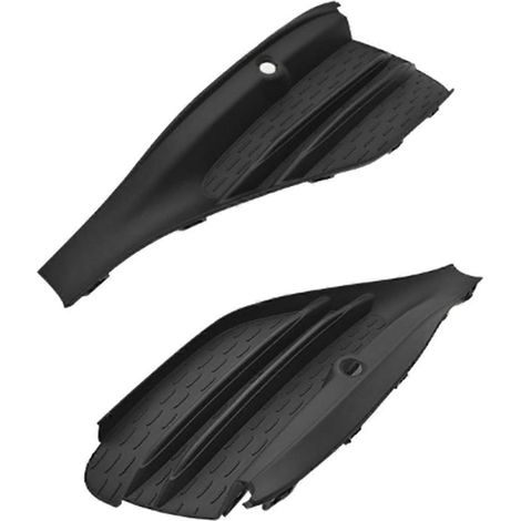 Grille de ventilation de pare-chocs avant de voiture avec cache antibrouillard pour--