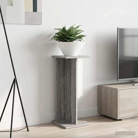 Soporte de plantas Gris  25 x 25,5 x 60,5 cm