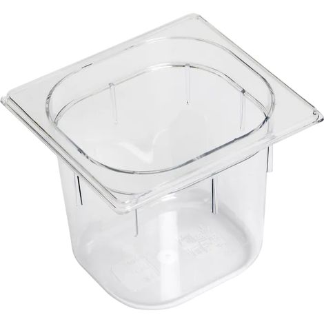 Bac gastronorme GN 1/6 - 150 en polycarbonate REDFOX - GNP 1/6-150 - REDFOX