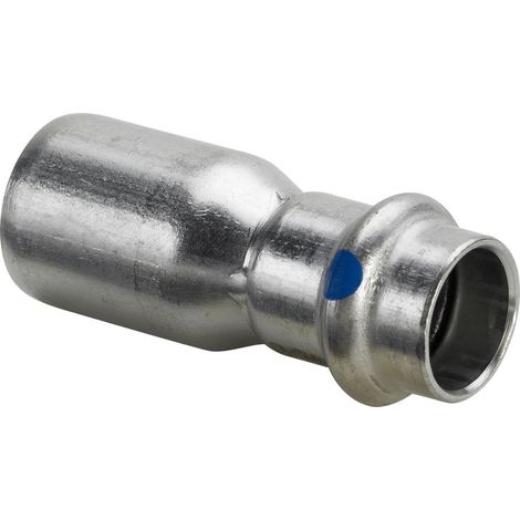 Viega Reducción Sanpress Inox LF, d1 54, d2 28 acero inoxidable Modelo 2315.1LF, 666361