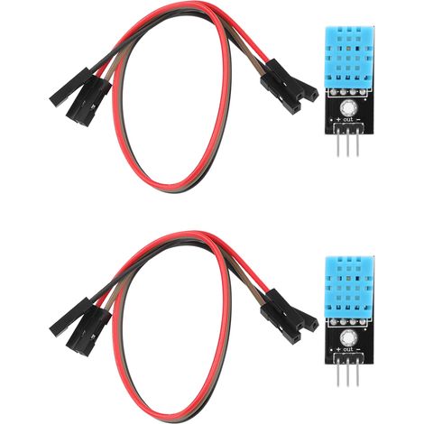 Module capteur température humidité numérique 2 pièces sortie signal unique compact durable pour électronique automobile et IoT (1/5)