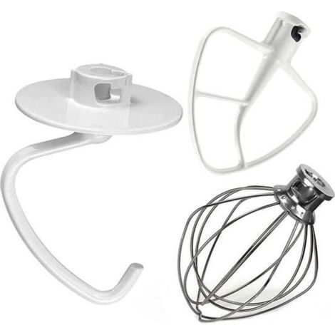 Per accessori KitchenAid: impastatrice planetaria con testa inclinabile da 4,5-5 litri, frusta KitchenAid per modelli K45B-K5THCB-K5THBS.
