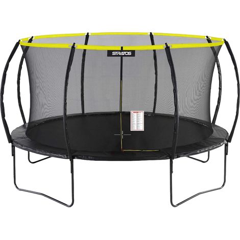 Stratos Trampolin 4,27m mit Sicherheitsnetz