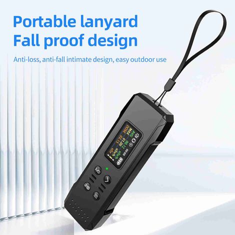 Détecteur de rayonnement nucléaire portable, compteur Geiger portatif, écran TFT 0,96 pouce, détecteur de rayons X, gamma et bêta, alarme de dose cumulée moyenne en temps réel, testeur de radioactivit (1/5)