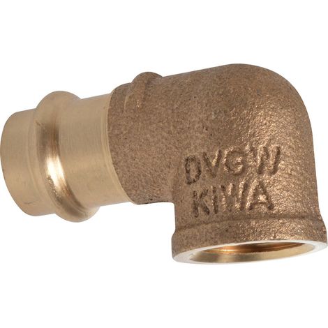 Raccord Conex elbow 90 degree femmina ottone 18x1/2
