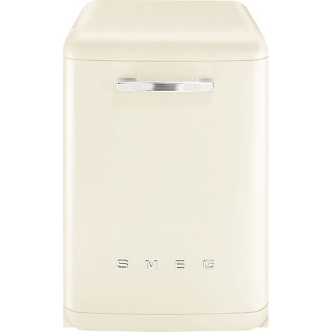 Smeg 50's Style Lavastoviglie LVFABCR3 Panna Made in Italy. Posizionamento dell'apparecchio: Libera installazione, Dimensione: Dimensione massima (60 cm), Colore della porta: Crema. Numero di coper... (1/5)