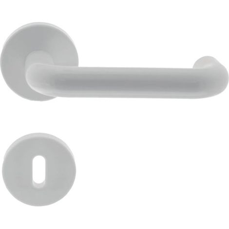 Poignée porte 0017 Plastique sw rd.BB DIN G/D D/D INTERSTEEL (1/2)