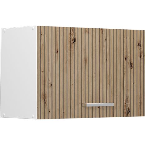 Hängeschrank R-Line, Artisan-Eiche, 60 cm Flach, Vicco