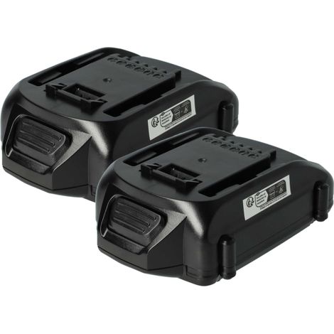 vhbw 2x Akku kompatibel mit Rockwell RK2859, RK2856, RK2860, RK2853K2, RK2855K2, RK2853, RK2853K Werkzeug (2000 mAh, Li-Ion, 18 V)