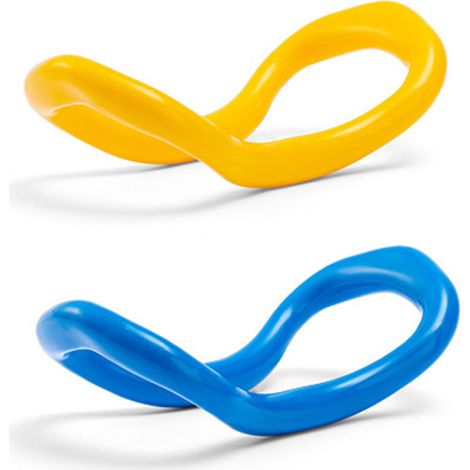 Anneau De Yoga - 2 Pièces - Diamètre 30 Cm - En Caoutchouc TPE Élastique Et Non Glissant - Pour Yoga, Pilates, Renforcement Et Mobilité (1/5)