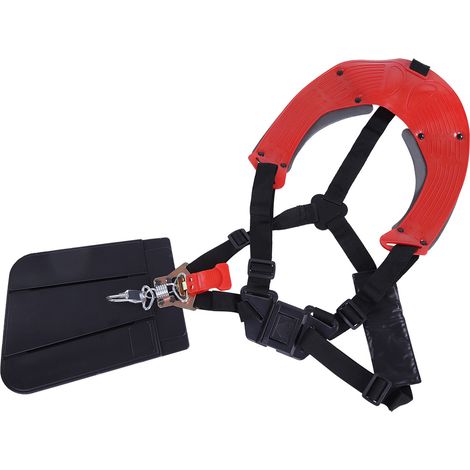 Ceinture rembourrée double bretelle confortable et durable pour coupe-bordures (1/5)