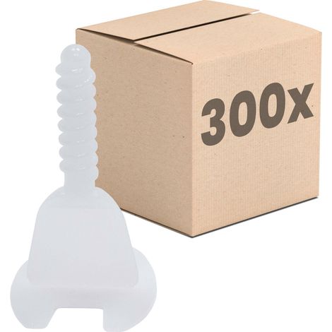 Dalsys Fliesen Nivelliersystem, Verlegehilfe Set, Fliesenleger Werkzeug, ergonomisch - 2mm 300 Laschen