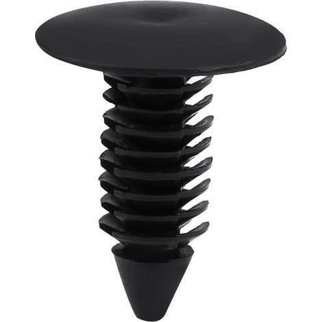 50pcs Clips Voiture, Rivet Clips Plastique, Clips de Fixation Voiture Outils, 8mm agrafe panneau de porte, fixations de panneau de porte de voiture pour la plupart des modèles de voiture (1/5)