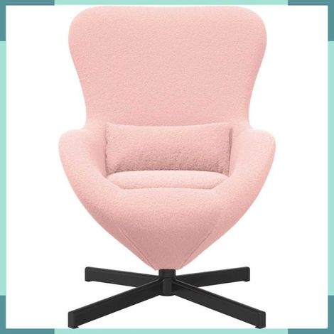 42002770 Fauteuil uf Rose 63 x 73 x 90 cm tissu (1/5)