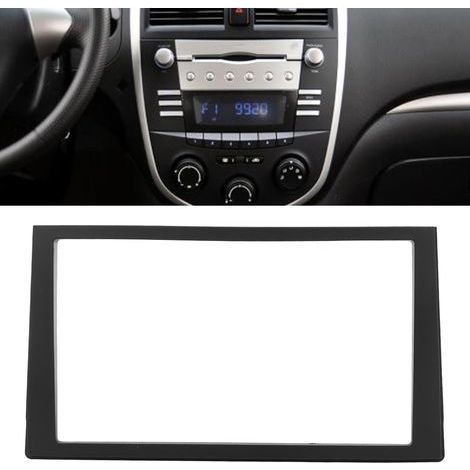 Cadre Autoradio 2 Din Noir pour Mazda MPV Premacy (1999-2004) et Ford Ixion - Installation Simple et Précise (1/5)