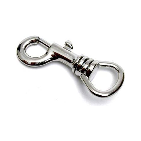 MOSCHETTONE PORTACHIAVE NICHELATO - ZAMA NICHELATA + GIVOLARE MM 80- 25 pezzi