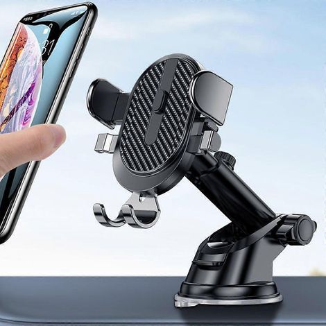 Auto-Handyhalterung mit Haken und Freisprechfunktion