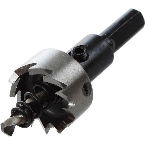 Scie cloche à dents en acier HSS, foret de 22 mm pour métaux, bois et alliages. (1/4)