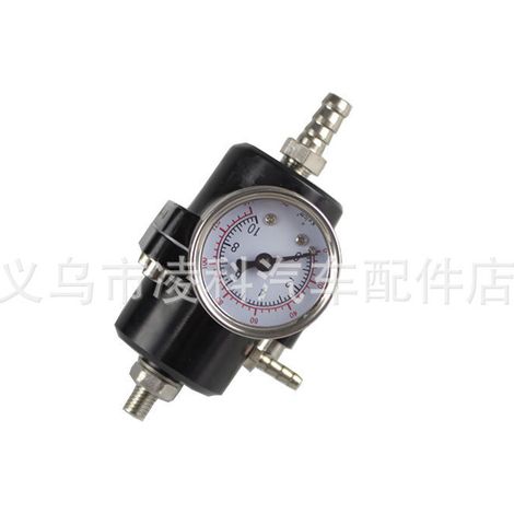 Modifications automobiles : soupape de régulation de pression de carburant, turbocompresseur, régulateur de pression de carburant, turbocompresseur quatre voies - noir (1/4)